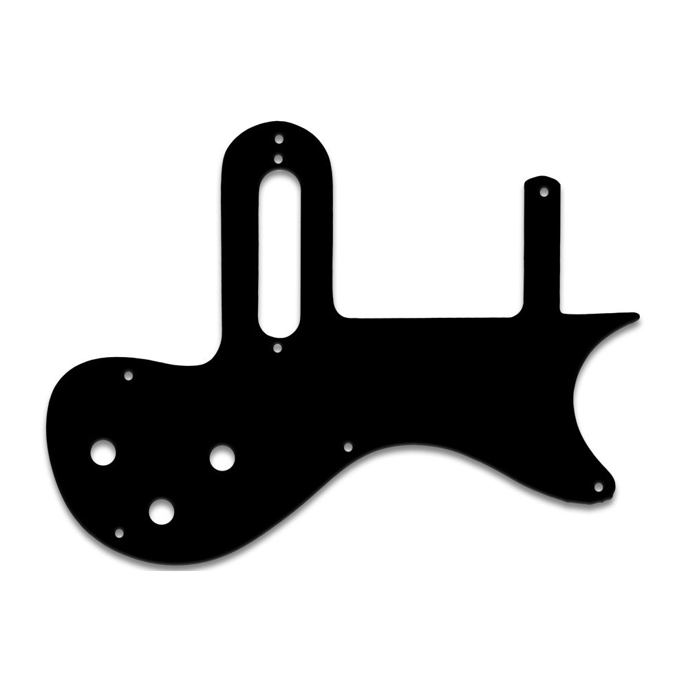 Melody Maker - Thin Shiny Black .060" / 1.52mm Thickness, No Bevelled Edge