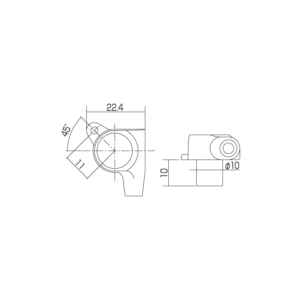 SG381 Series 6 In Line with Rounded Mini Buttons 16:1 Gear Ratio Tuning Machines