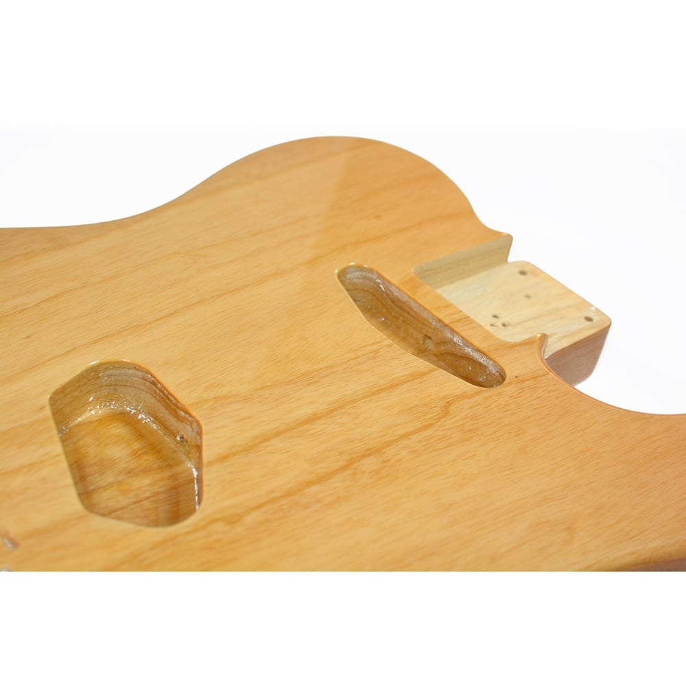 Tele body swamp ash clear