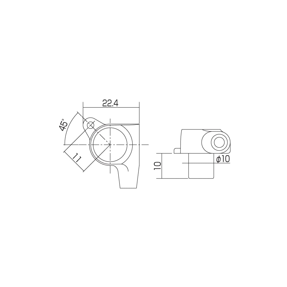 SG381 Series 6 In Line with Rounded Mini Buttons 16:1 Gear Ratio Tuning Machines