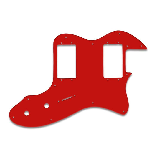 Tele Thinline - Red Black Red Fender Wide Range Humbuckers