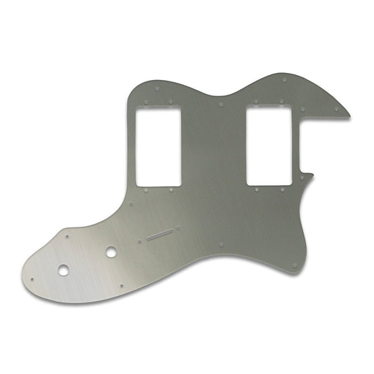 Tele Thinline - Brushed Silver (Simulated) Fender Wide Range Humbuckers