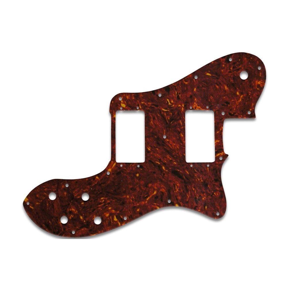 Tortoise Shell Tele Control Plate Tele Deluxe - Tortoise Shell/Mint Green Lamination Fender Wide Range H ...
