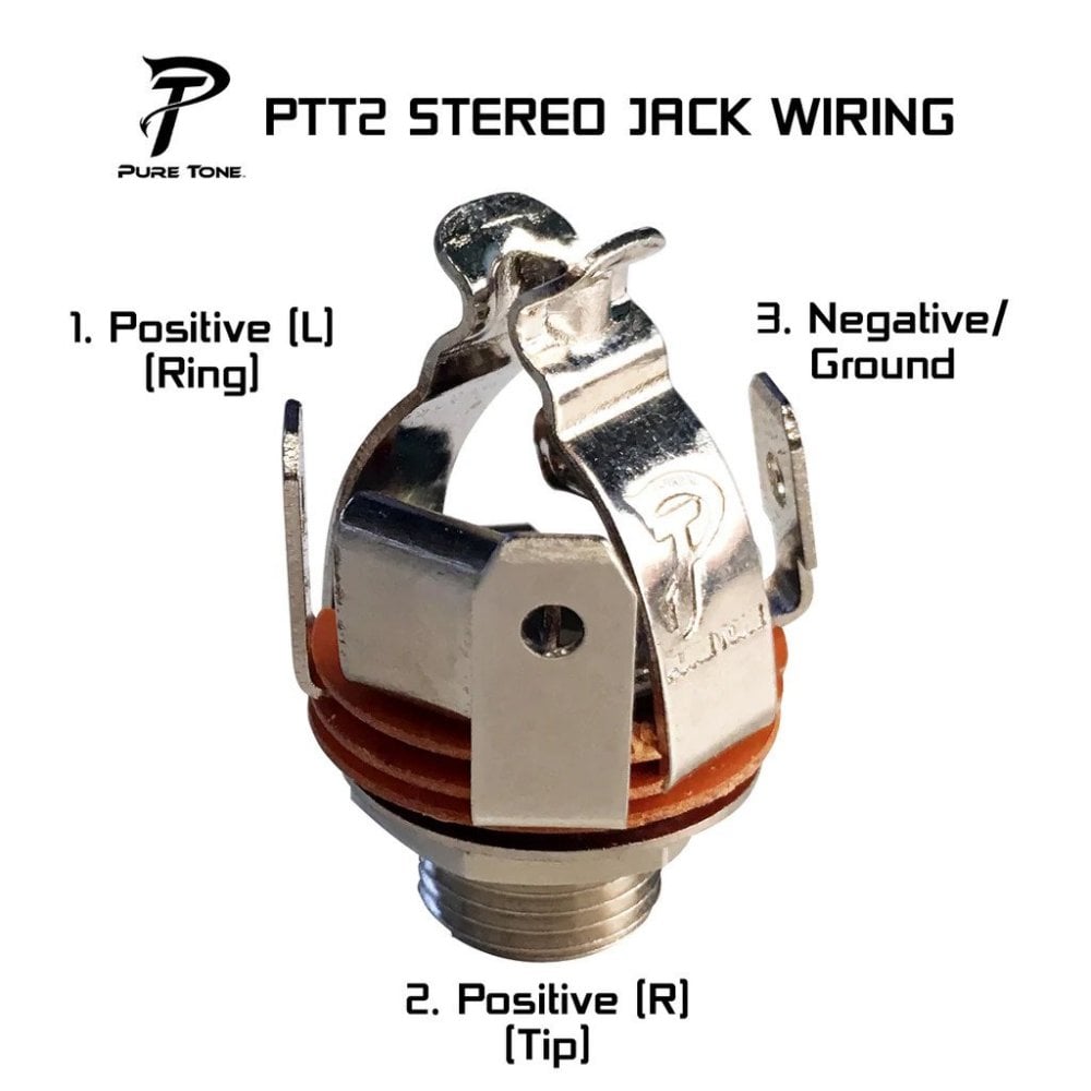 Multi-Contact 1/4" Output Jack Stereo