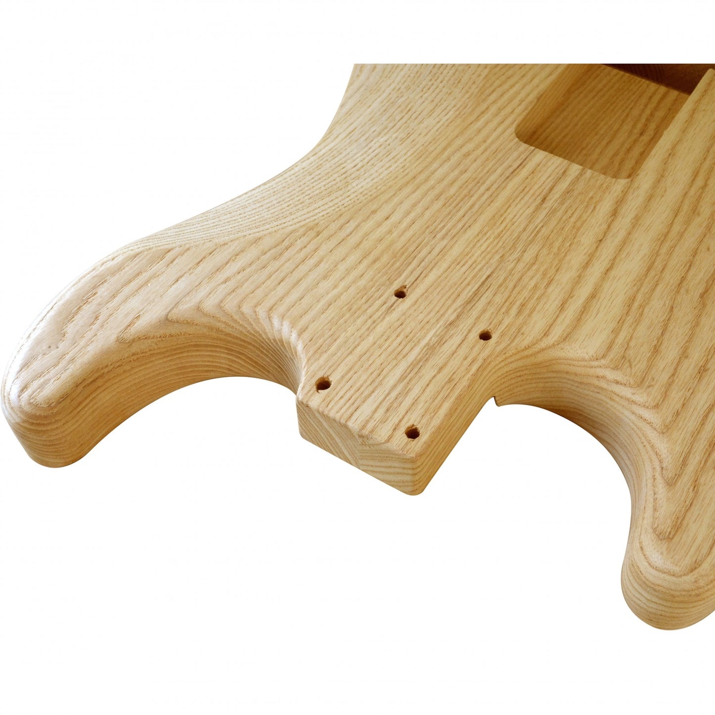 Strat Replacement Body 2 Piece Roasted Swamp Ash Unfinished