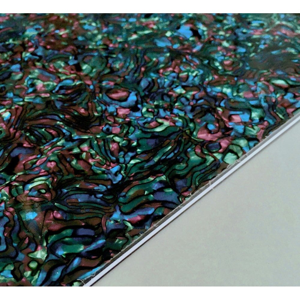 Strat Backplate - Black Abalone