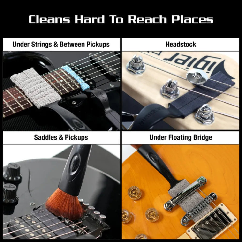 MusicNomad The Nomad Tool Set - String & Instrument Cleaning Tool + Nomad Slim