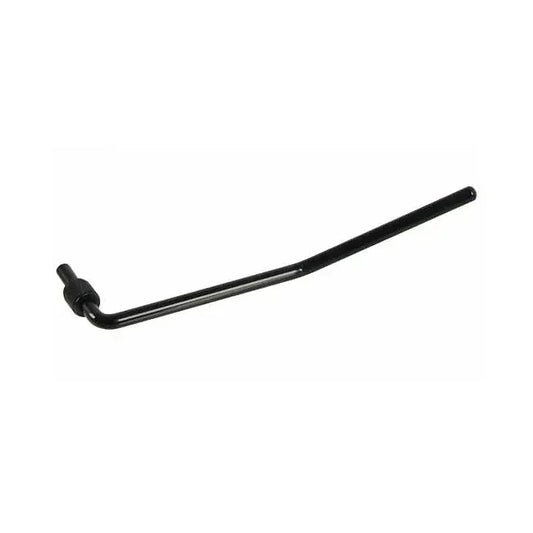 A black metal Ibanez tremolo arm with a threaded end, shown on a plain white background.