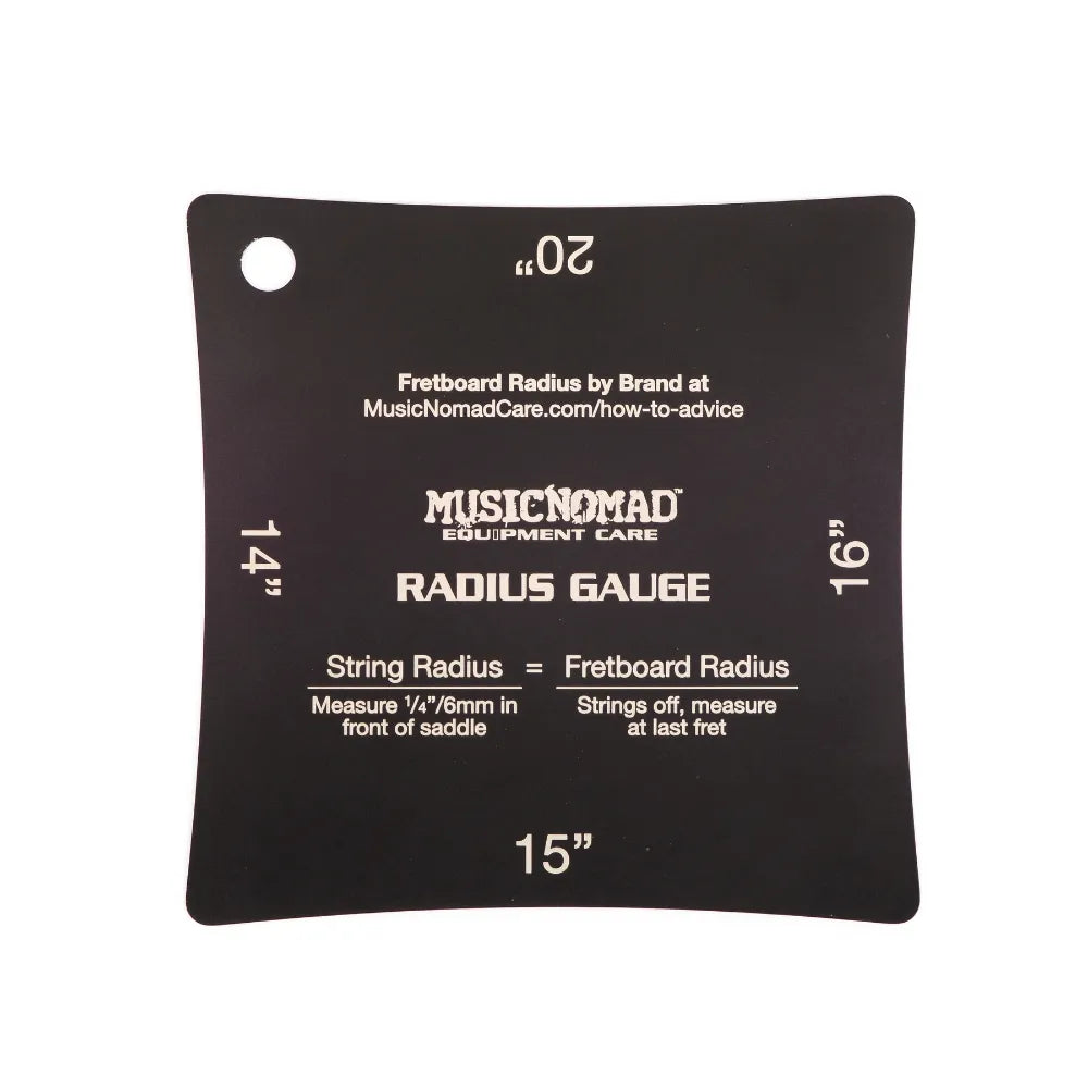 MusicNomad Precision Radius Gauge Set - 2 Pack