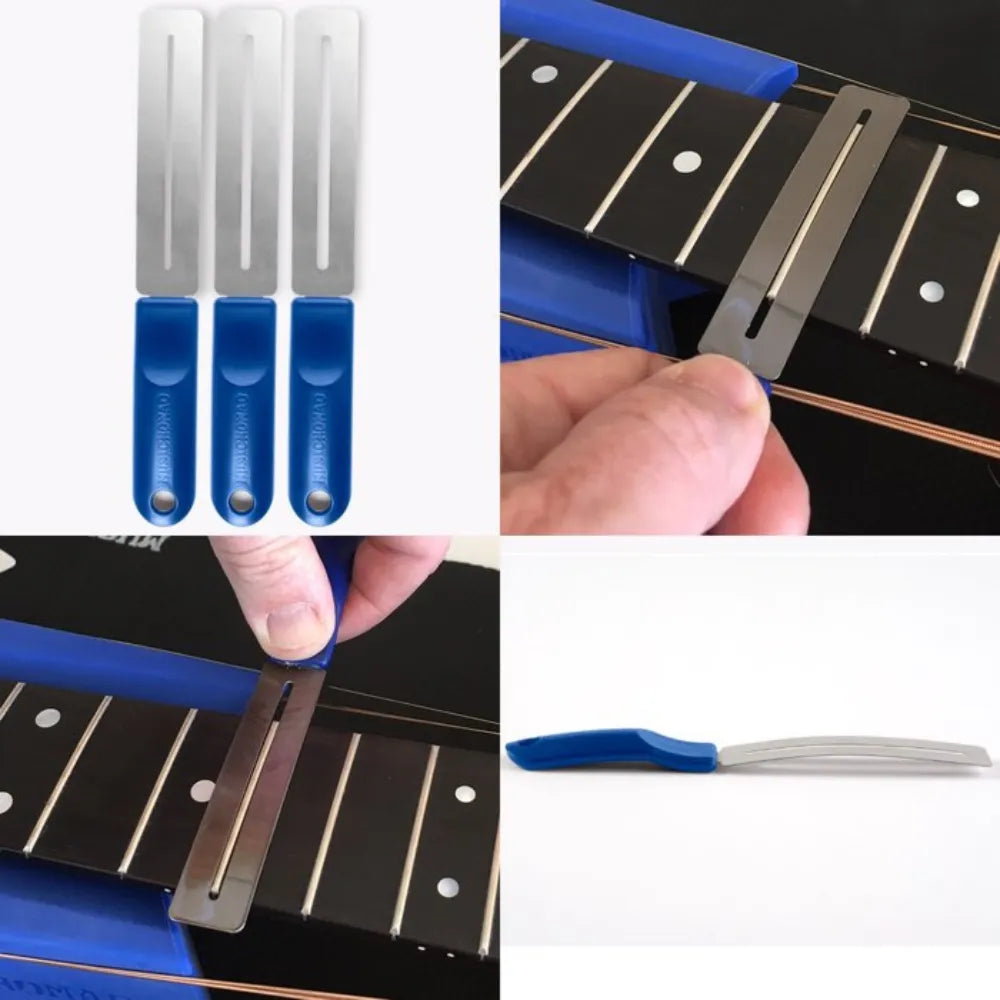 MusicNomad FRINE Fret Polishing Kit - Polish, Fretboard Guards & Cloth