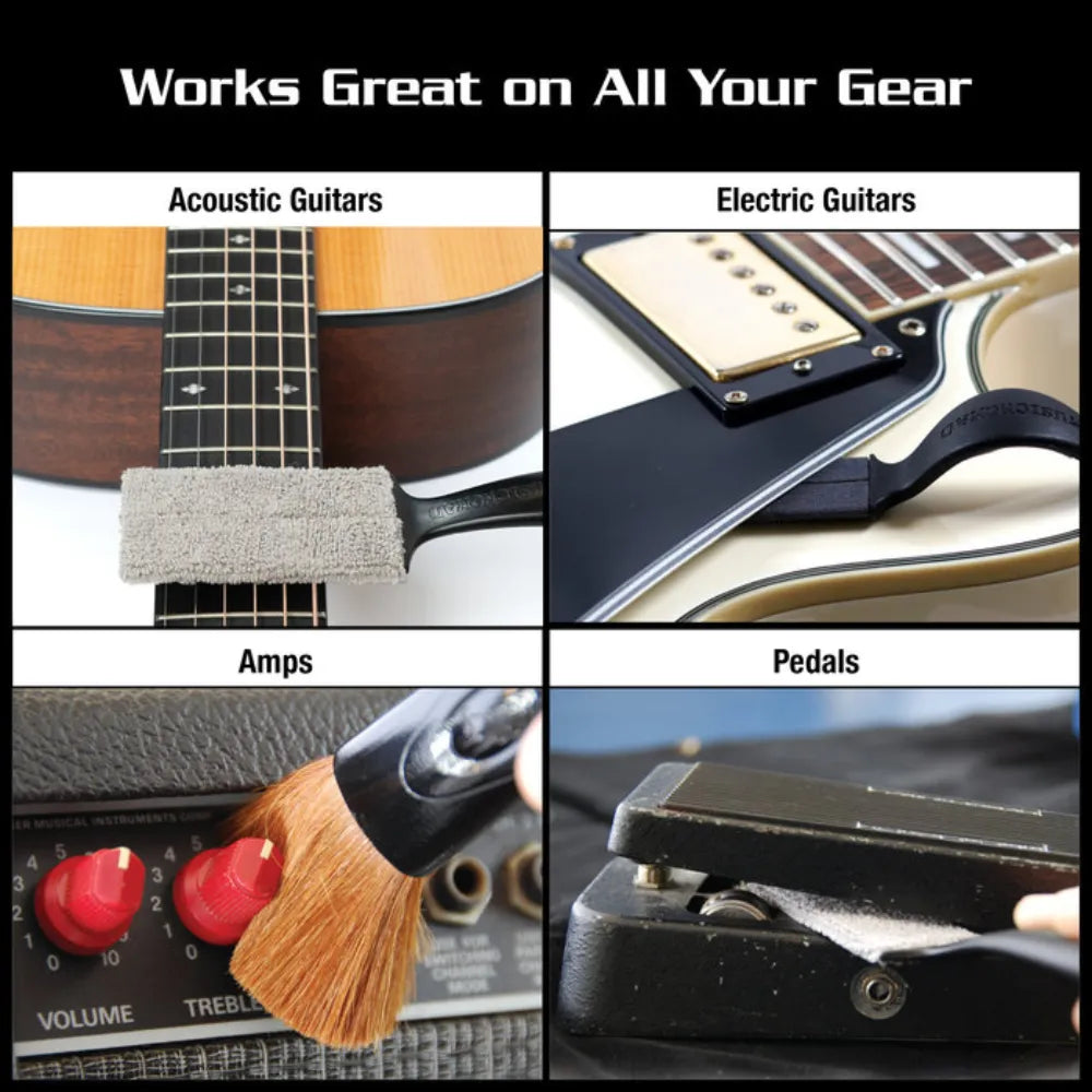 MusicNomad The Nomad Tool Set - String & Instrument Cleaning Tool + Nomad Slim