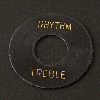 59 Les Paul Custom Rhythm/Treble Ring Black Relic