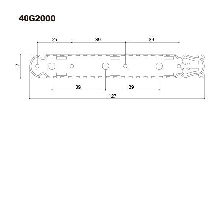 Classical Tuners 39mm Spacing