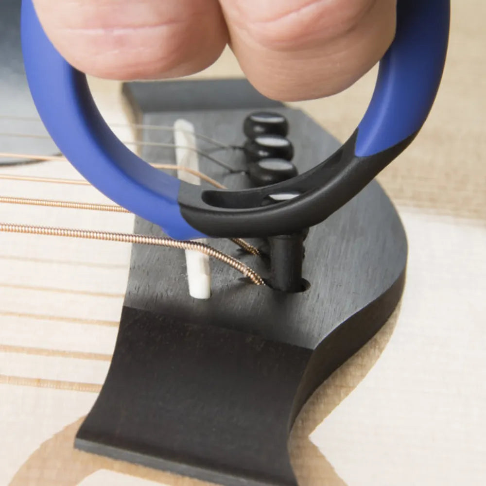 MusicNomad GRIP Puller - Premium Acoustic Bridge Pin Puller