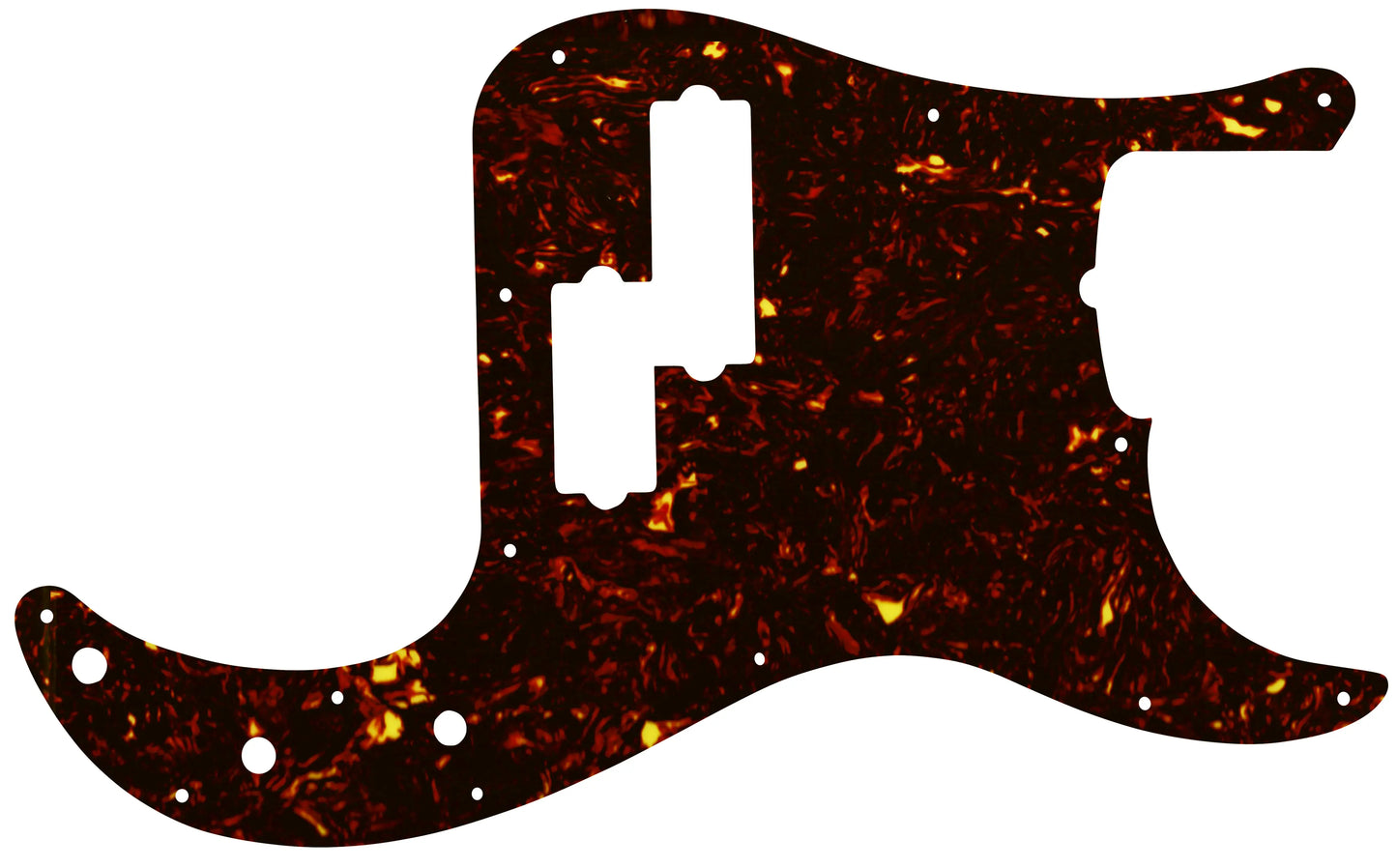 Fender 5 String American Professional Precison Bass - Dark Brown Celluloid Tortoiseshell W/B/W Lamination