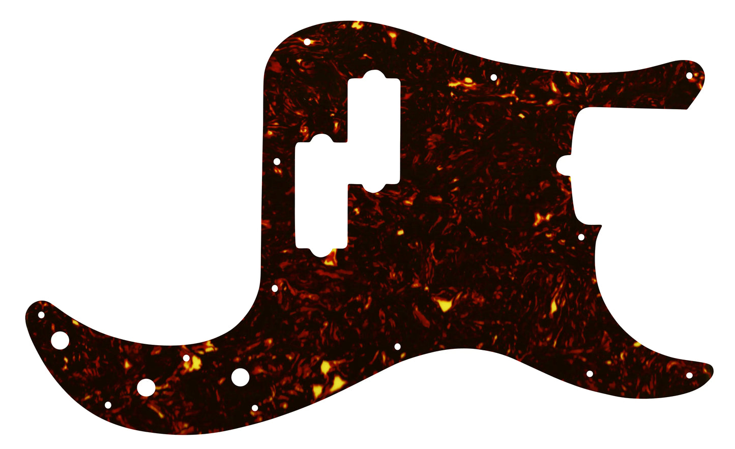 Fender 4 String American Professional Precison Bass - Dark Brown Celluloid Tortoiseshell W/B/W Lamination