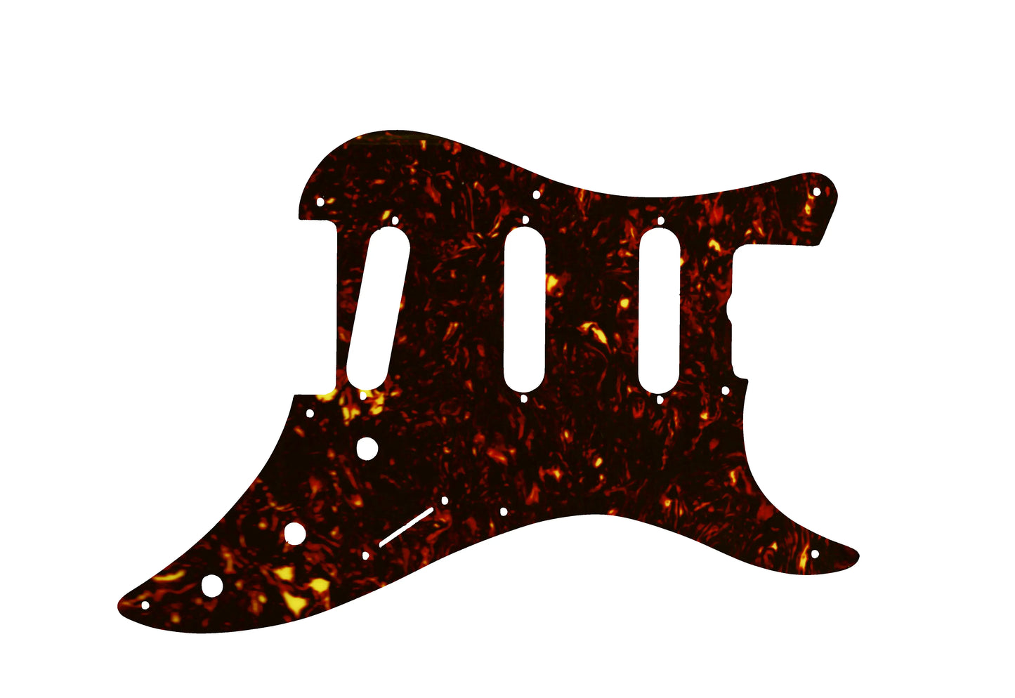 Fender 1983 Bullet Deluxe S-3 - Dark Brown Celluloid Tortoiseshell W/B/W Lamination