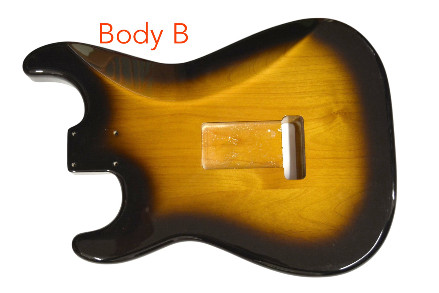 Strat Body Tobacco Sunburst - B Stock