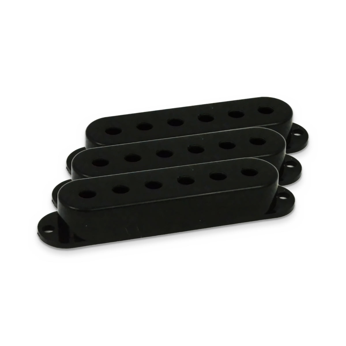 Black Strat pickup covers, set of 3