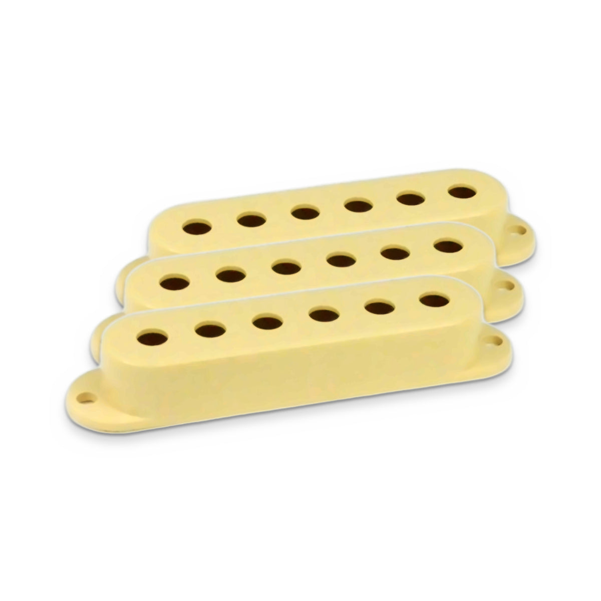 Cream Strat pickup covers, set of 3