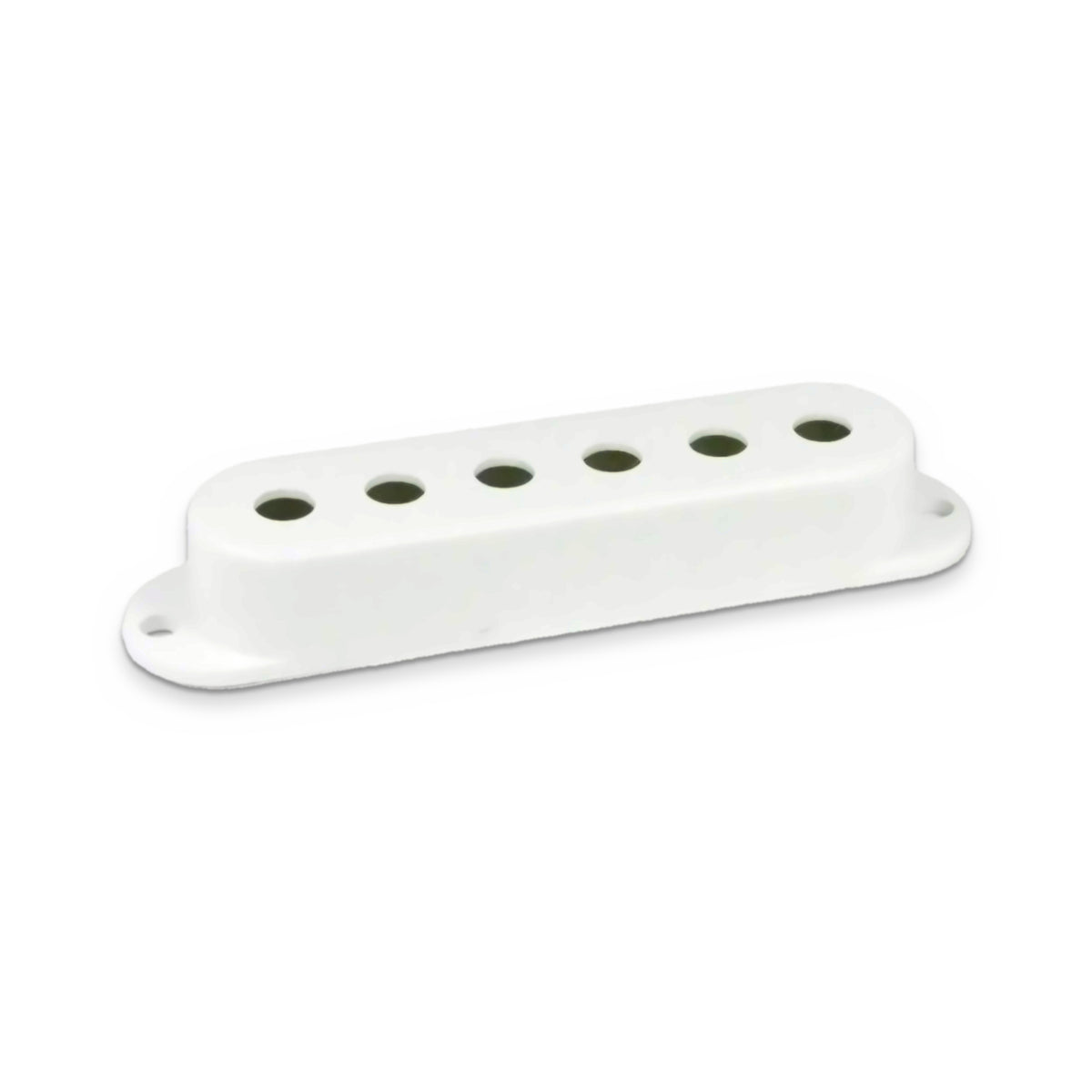 White Strat pickup cover, single