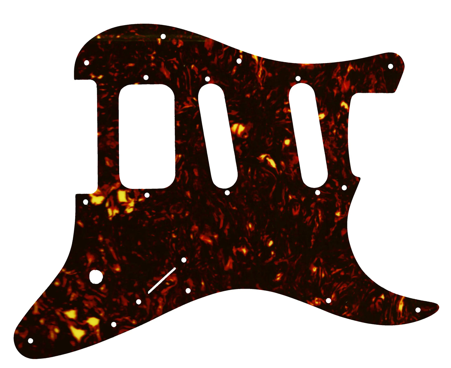 Charvel 2014-Present So-Cal Jake E. Lee USA Signature - Dark Brown Celluloid Tortoiseshell W/B/W Lamination