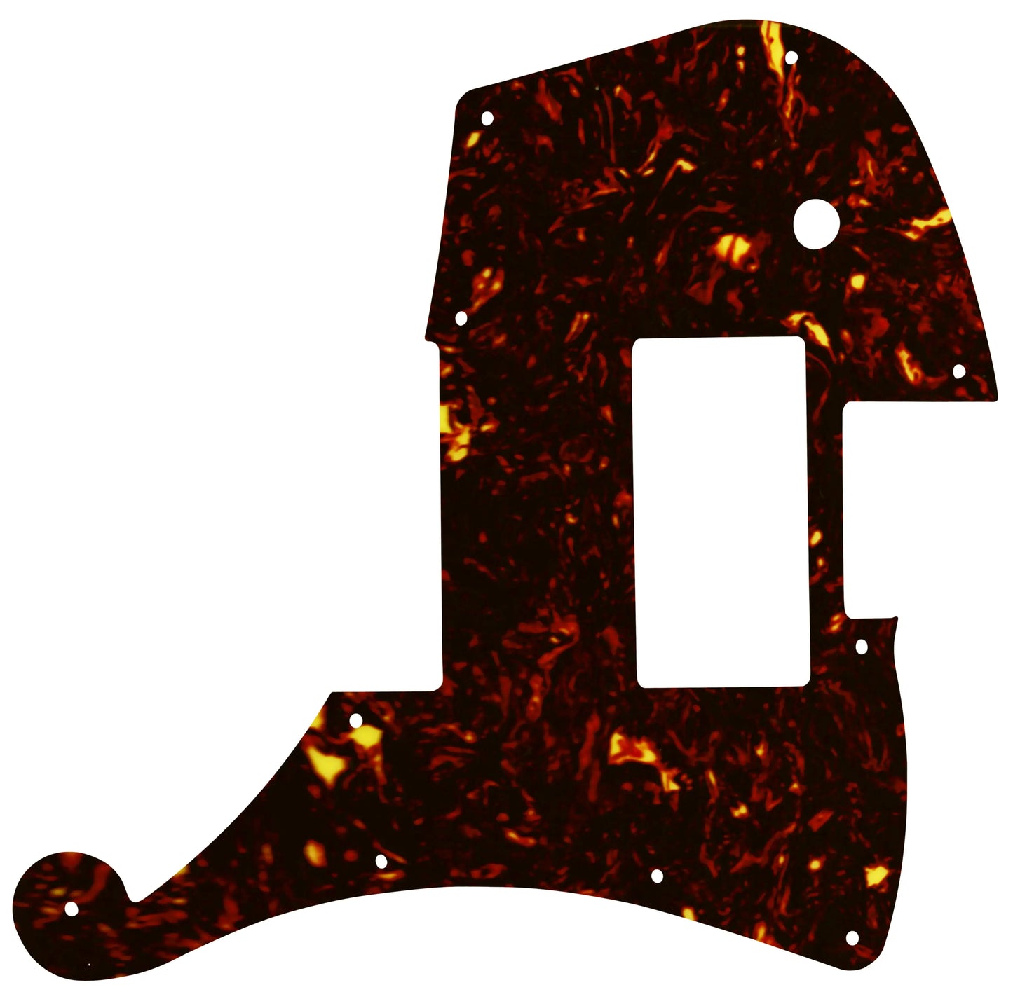 Premier Ludlow - Dark Brown Celluloid Tortoiseshell W/B/W Lamination