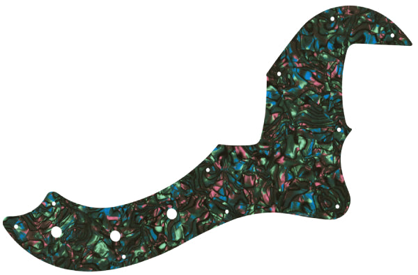 Fender American Standard Dimension Bass V - Black Abalone