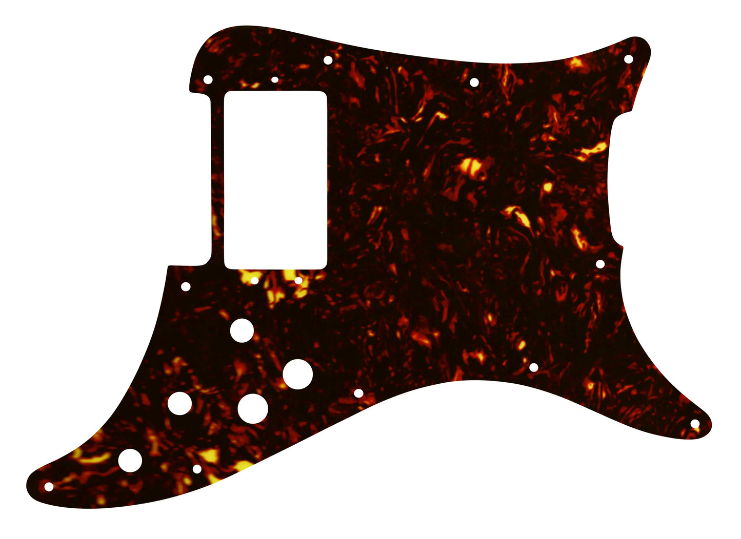 Lead I - Dark Brown Celluloid Tortoiseshell W/B/W Lamination