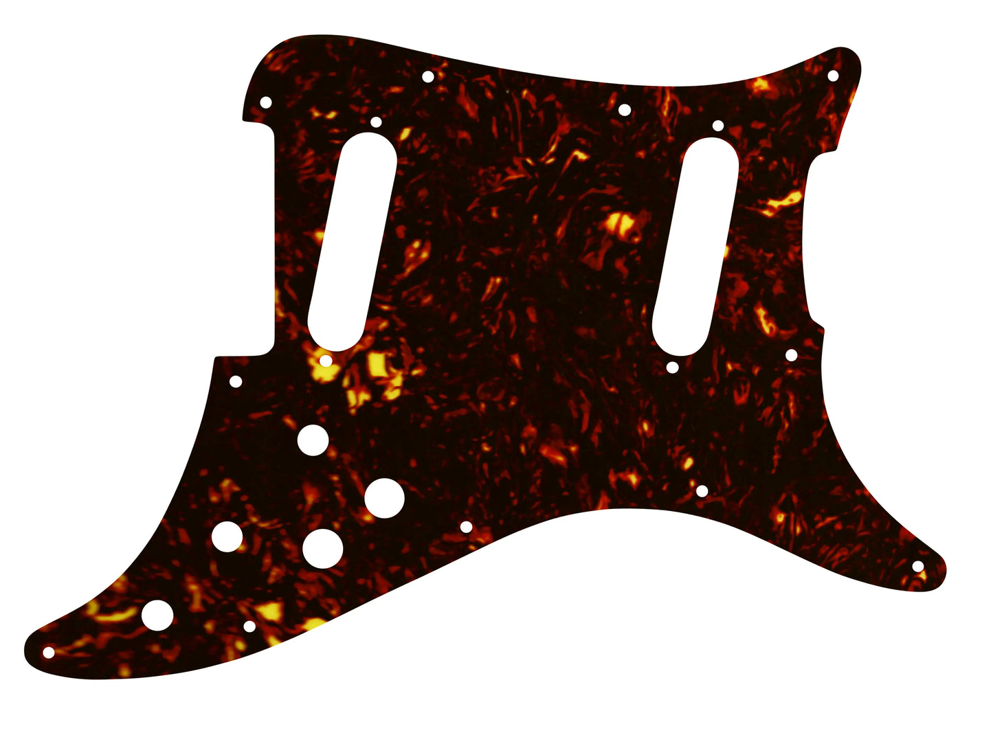 Lead II - Dark Brown Celluloid Tortoiseshell W/B/W Lamination