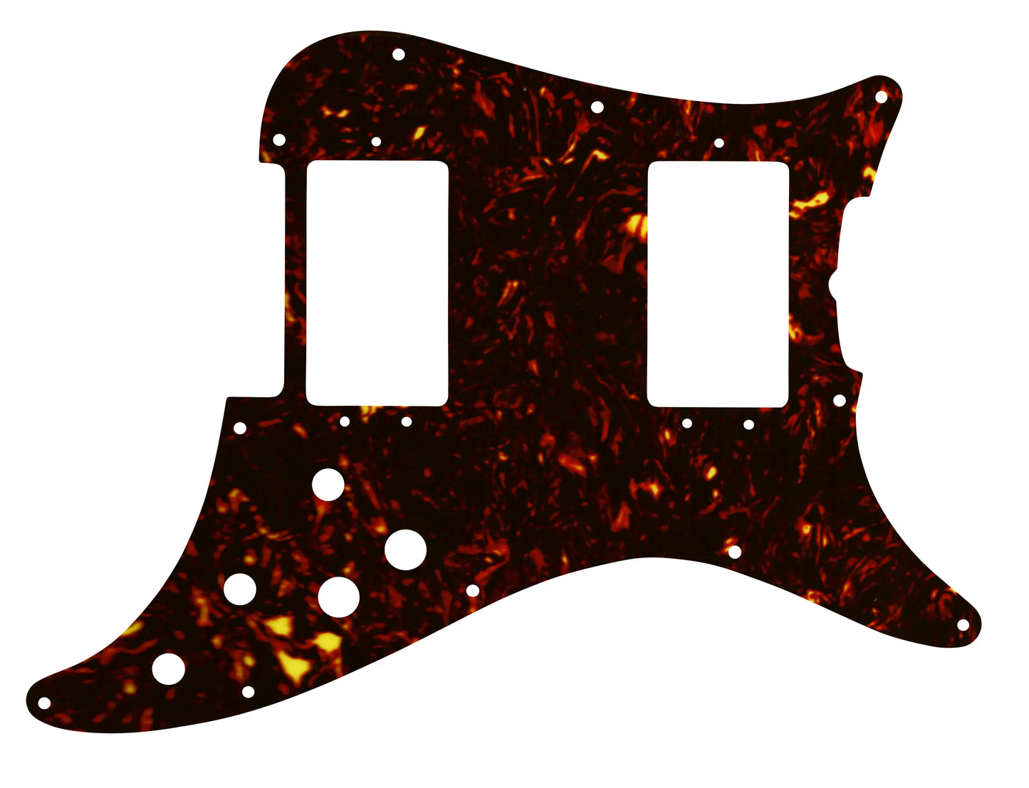 Lead III - Dark Brown Celluloid Tortoiseshell W/B/W Lamination