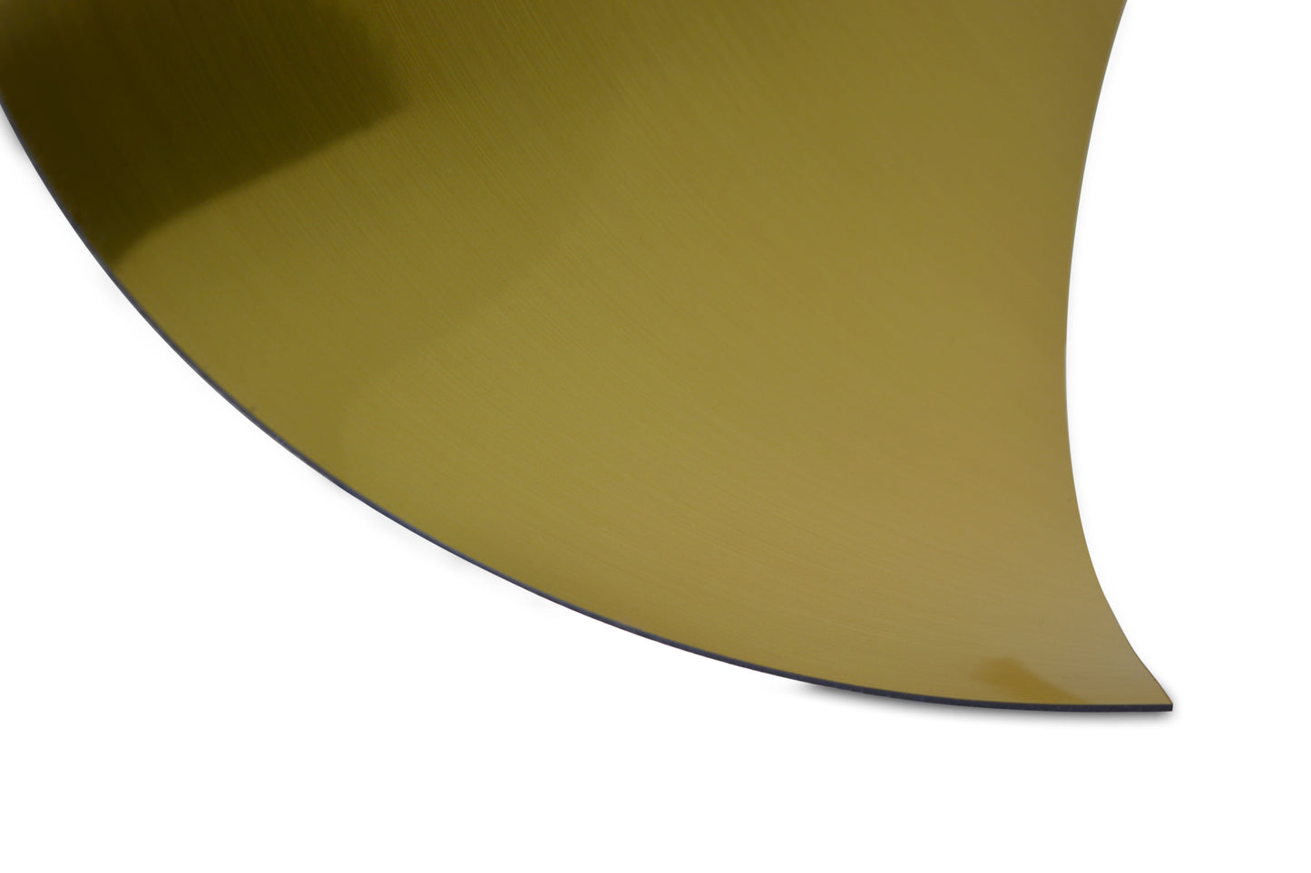 Brushed Gold (SIMULATED) Thin Blank Sheet 400mm x 300mm x 1.3mm