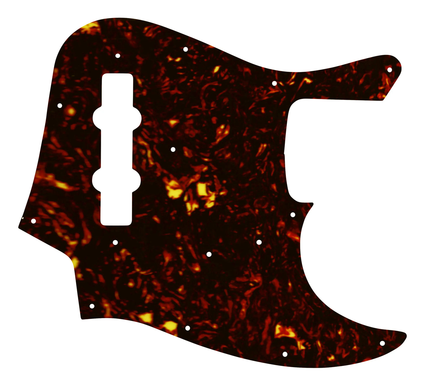 Vintage 62-64 Jazz Bass - Dark Brown Celluloid Tortoiseshell W/B/W Lamination