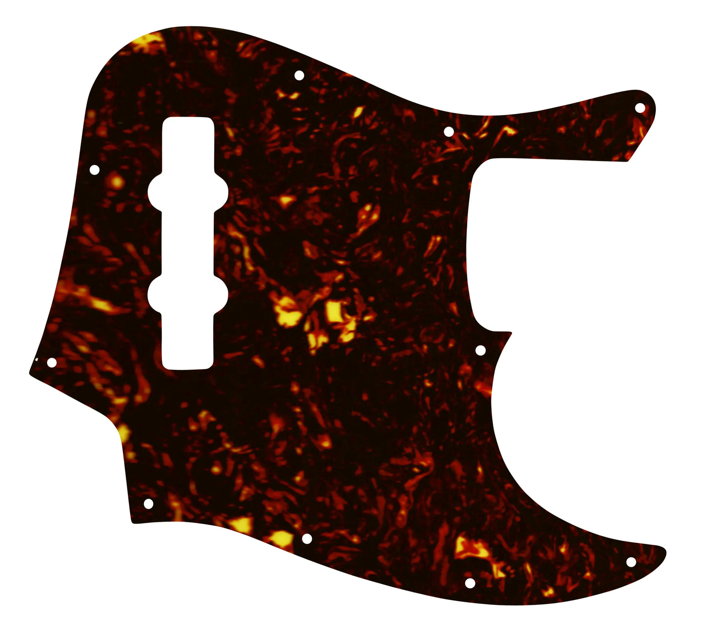 Highway One Jazz Bass - Dark Brown Celluloid Tortoiseshell W/B/W Lamination