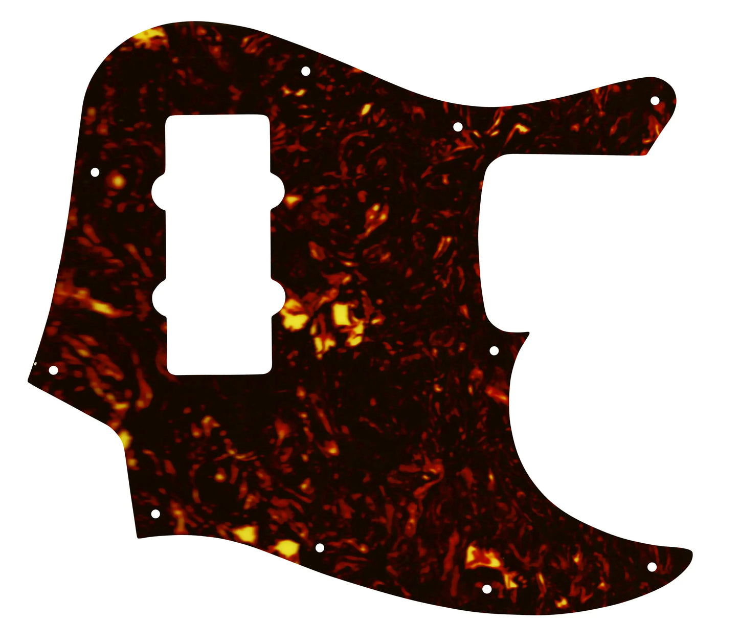 Jazz Bass Modern Player - Dark Brown Celluloid Tortoiseshell W/B/W Lamination