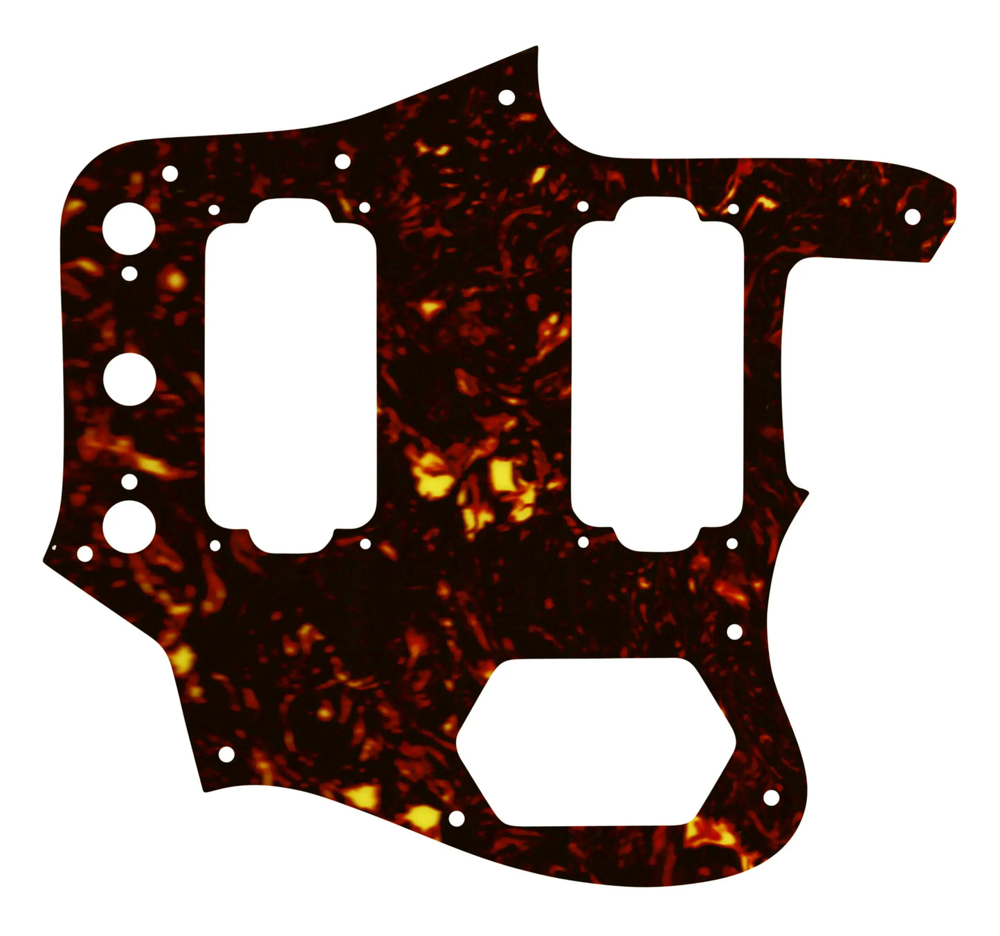 Fender Special Edition Jaguar HH - Dark Brown Celluloid Tortoiseshell W/B/W Lamination
