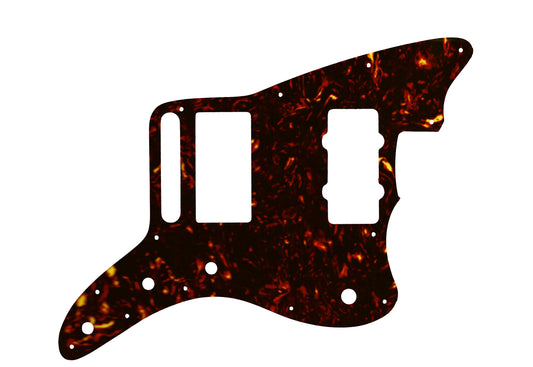 Blacktop Series Jazzmaster - Dark Brown Celluloid Tortoiseshell W/B/W Lamination