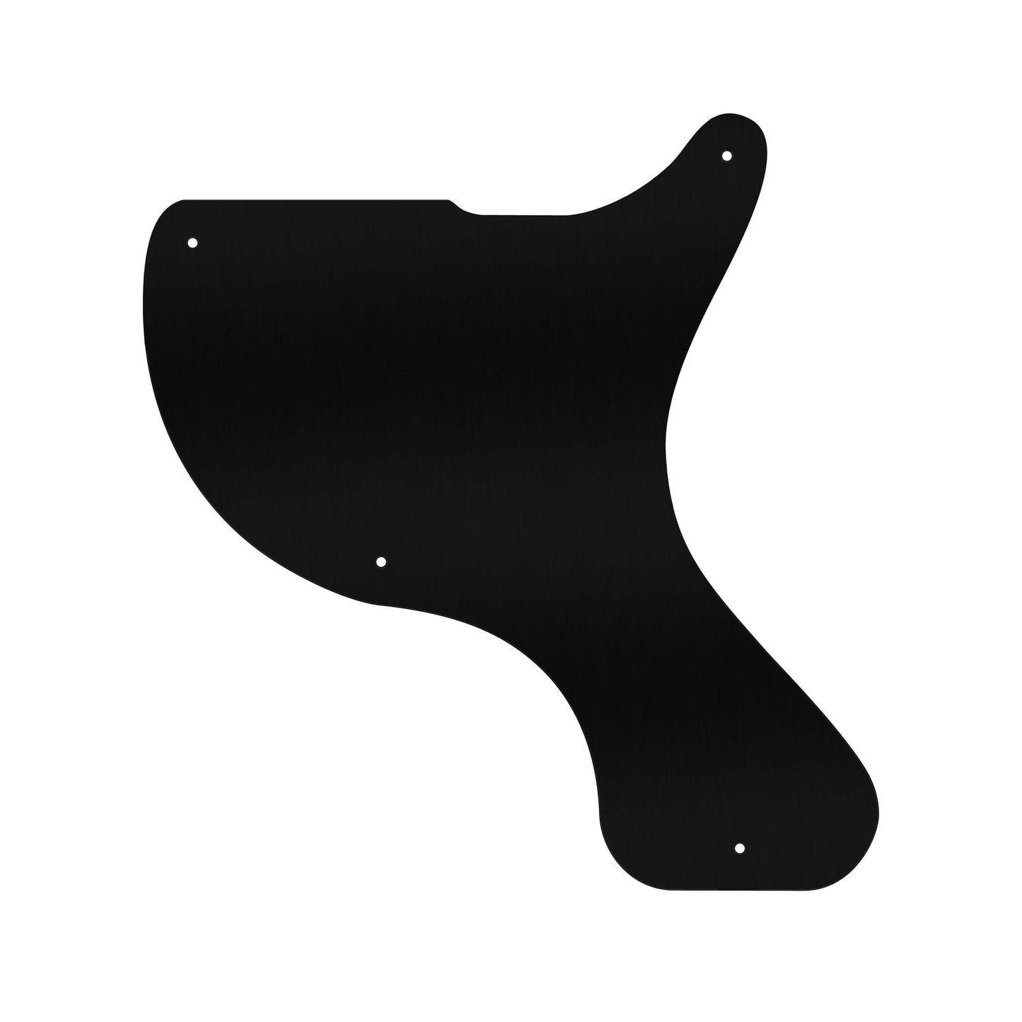 Les Paul Junior Double Cut - Matte Black .090" / 2.29mm thick, with bevelled edge.