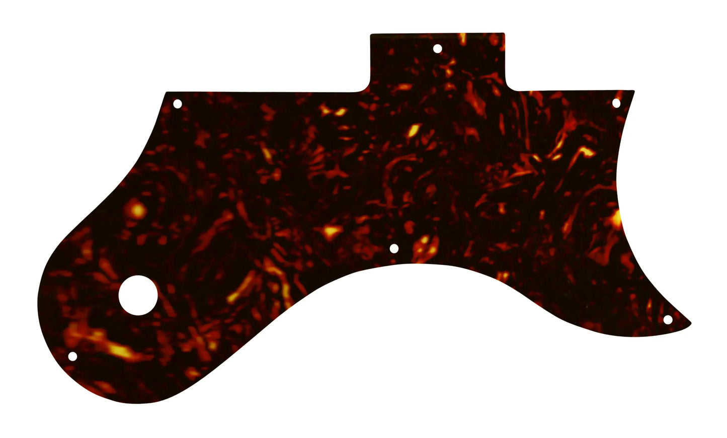 L-6S - Dark Brown Celluloid Tortoiseshell W/B/W Lamination