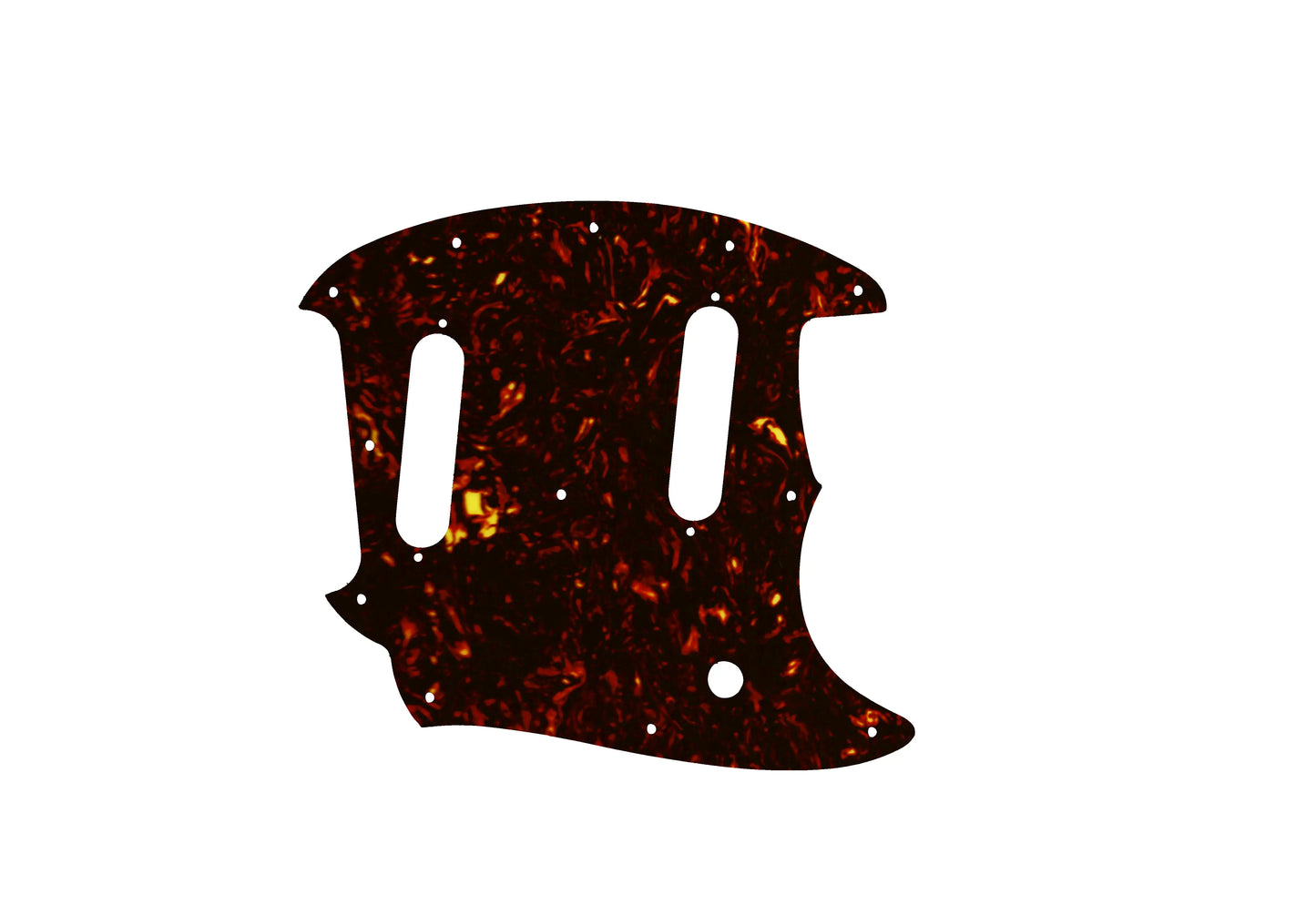 American Performer Mustang - Dark Brown Celluloid Tortoiseshell W/B/W Lamination