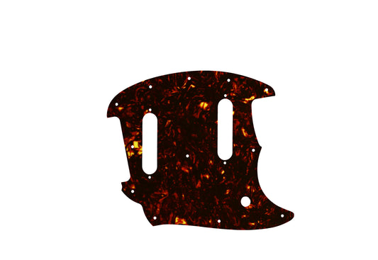 Fender 2017-Present Classic Style Mustang - Dark Brown Celluloid Tortoiseshell W/B/W Lamination