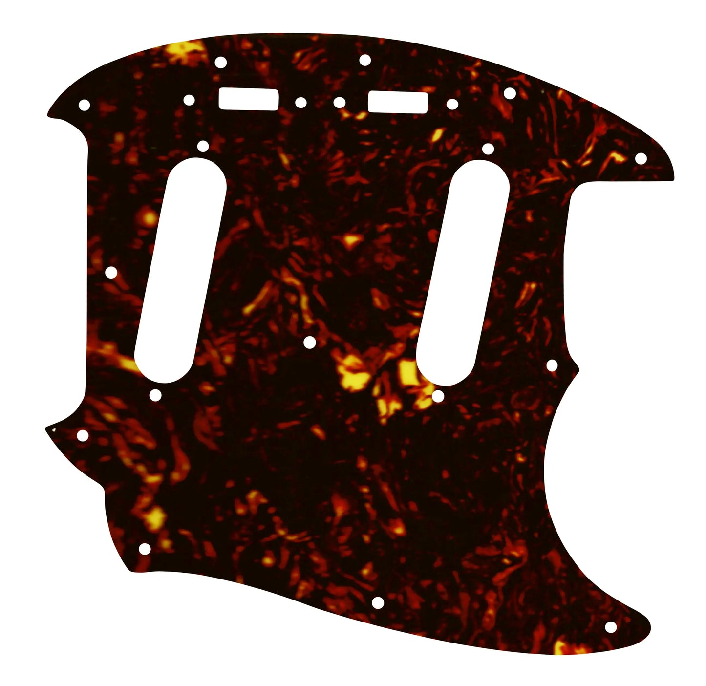 Mustang - Dark Brown Celluloid Tortoiseshell W/B/W Lamination
