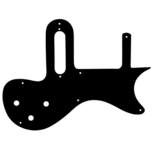 Melody Maker - Solid Shiny Black .090" / 2.29mm thick, with bevelled edge