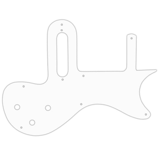 Melody Maker - Solid Shiny White .090" / 2.29mm thick, with bevelled edge
