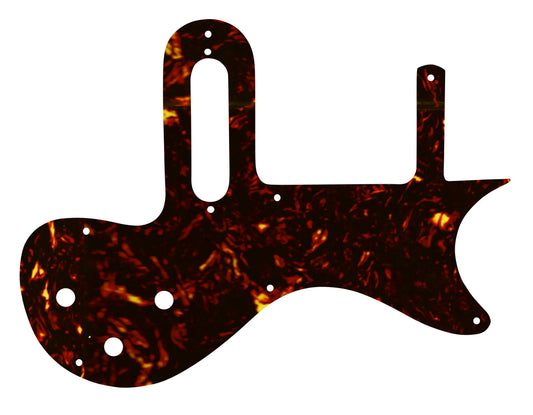 Melody Maker - Dark Brown Celluloid Tortoiseshell W/B/W Lamination