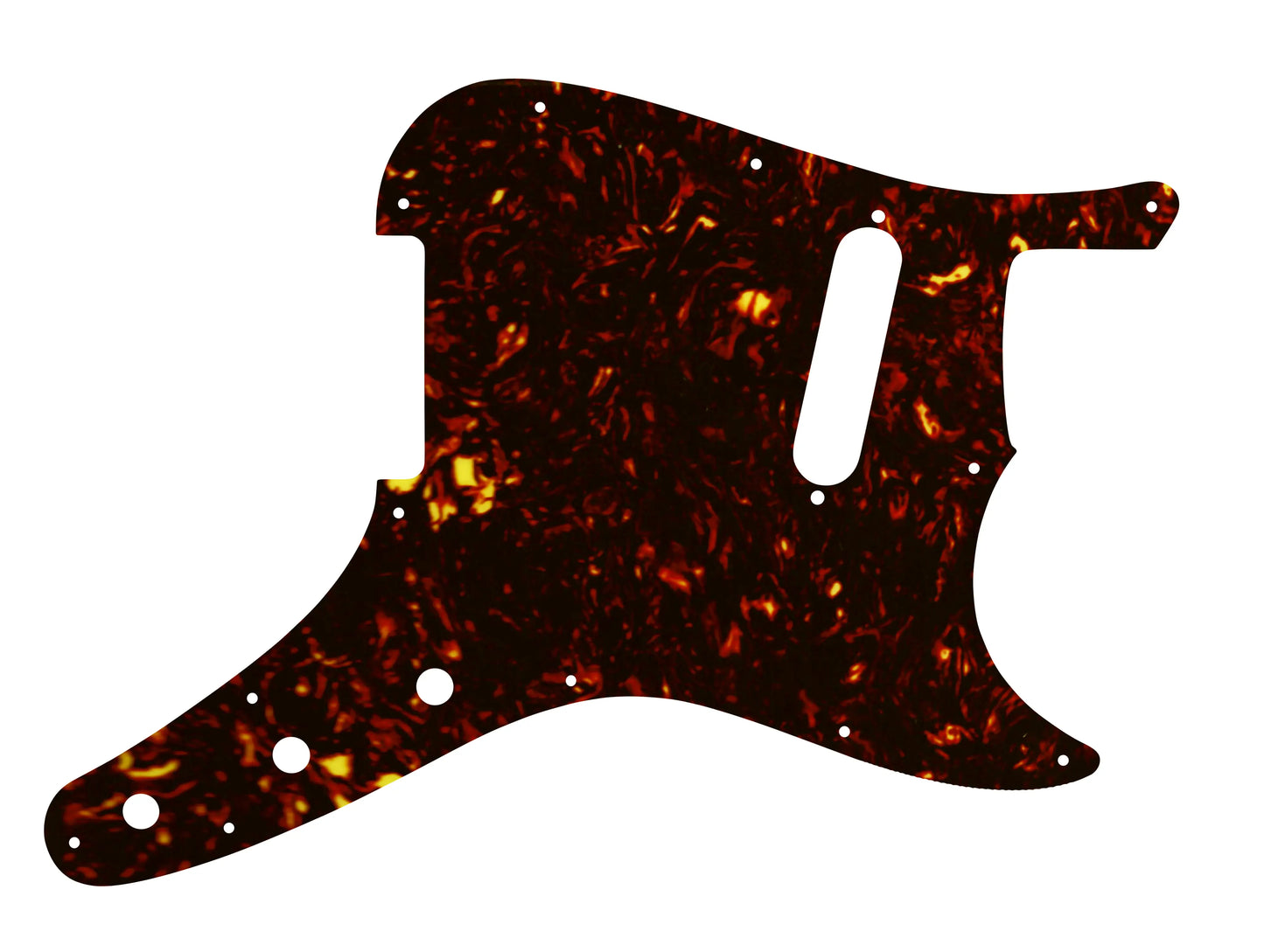 Musicmaster - Dark Brown Celluloid Tortoiseshell W/B/W Lamination