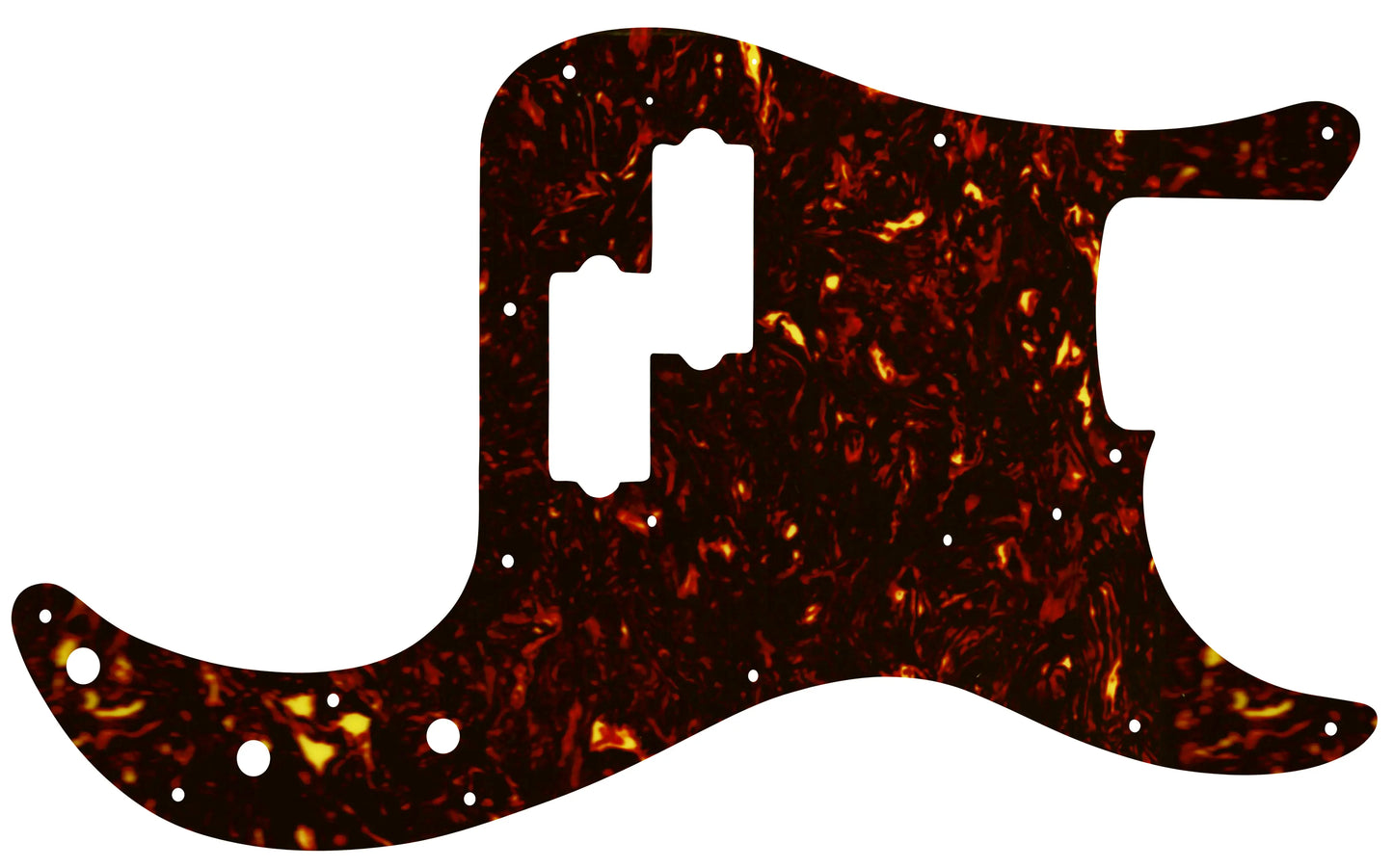 Precision Bass 1962-1964 - Dark Brown Celluloid Tortoiseshell W/B/W Lamination