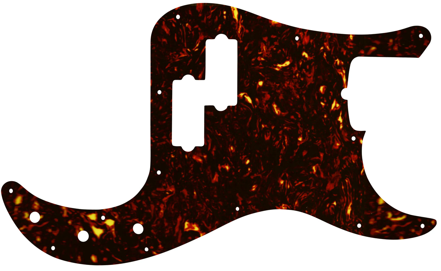 American Performer Precision Bass - Dark Brown Celluloid Tortoiseshell W/B/W Lamination
