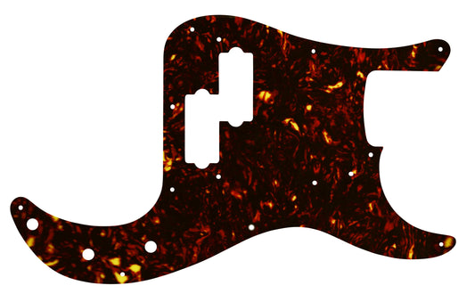 Fender Road Worn Series 50s P Bass - Dark Brown Celluloid Tortoiseshell W/B/W Lamination