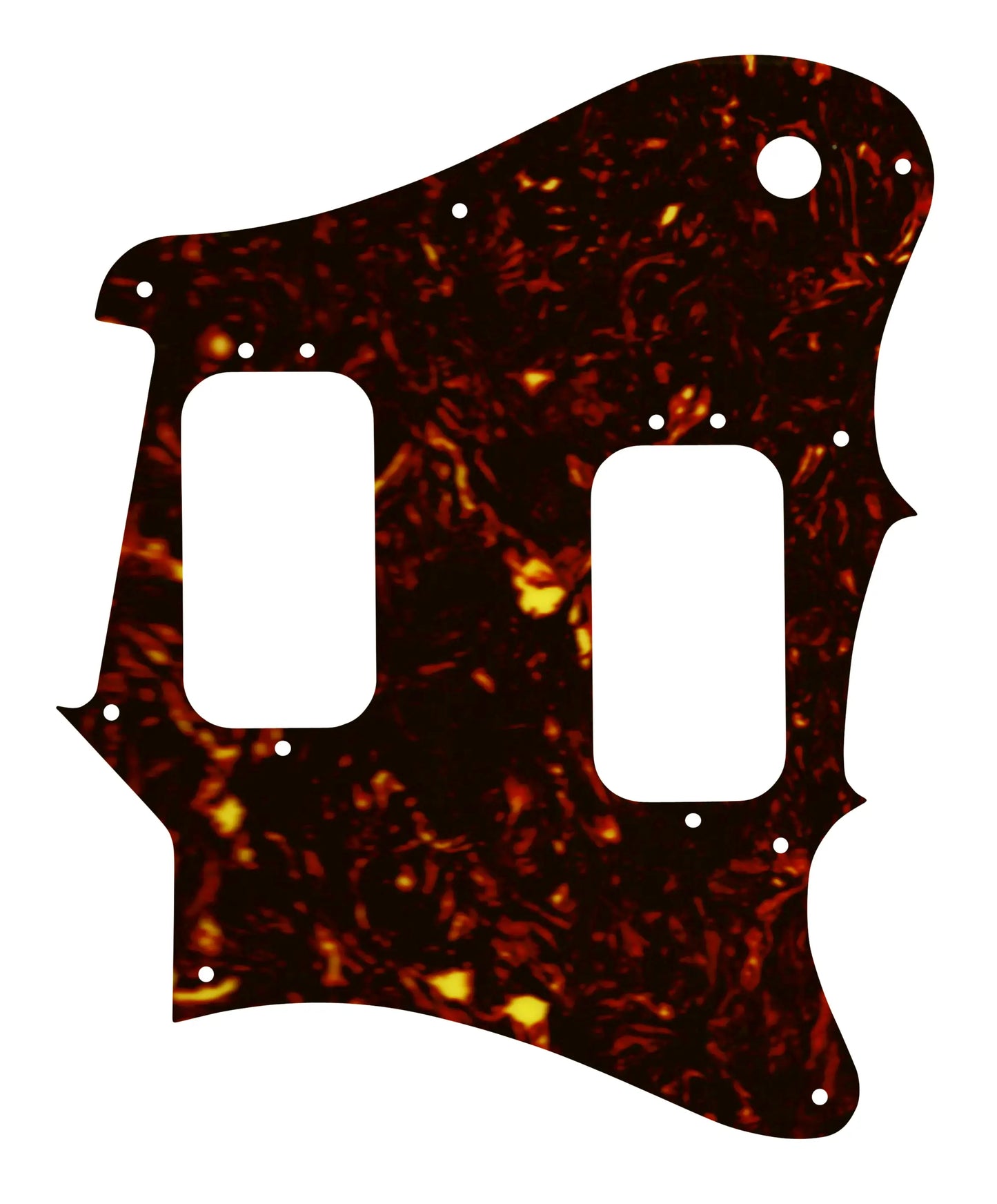 Fender 2012-2013 Made In Mexico Pawn Shop Super-Sonic - Dark Brown Celluloid Tortoiseshell W/B/W Lamination